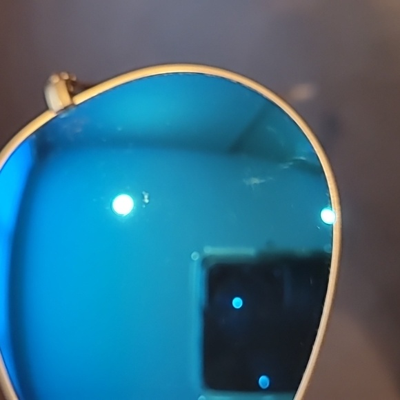 Rayban blue mirror sunglasses